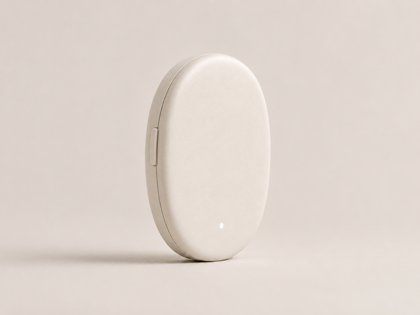 Oku posture tracking device in soft ivory finish